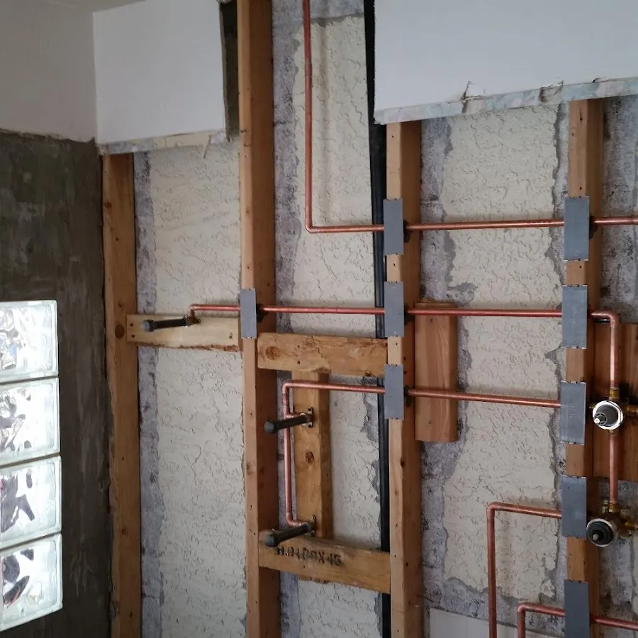 Copper pipe installation for Burst Pipe Repair in Lafayette